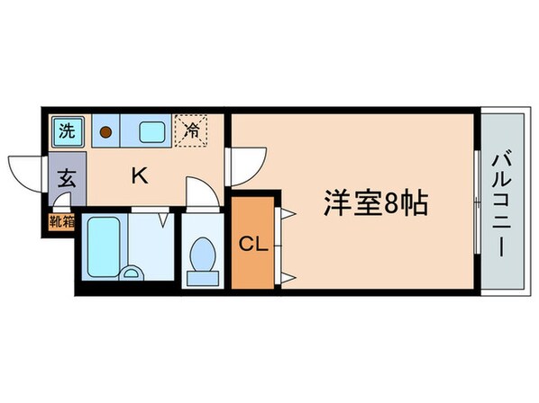 メゾンソレイユの物件間取画像